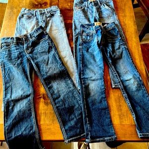 Wrangler and Rock & Roll boys jeans.